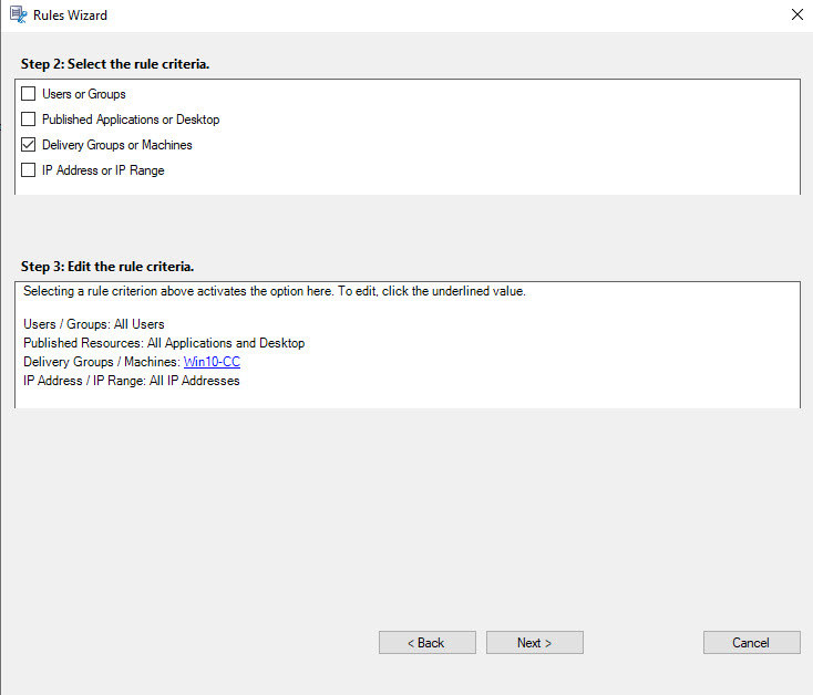 Select event response resource